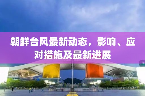 朝鲜台风最新动态，影响、应对措施及最新进展