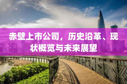 赤壁上市公司，历史沿革、现状概览与未来展望