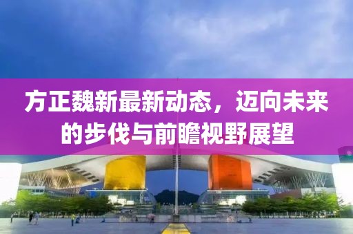 方正魏新最新动态，迈向未来的步伐与前瞻视野展望