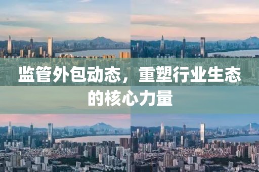 监管外包动态，重塑行业生态的核心力量