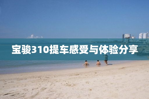 宝骏310提车感受与体验分享