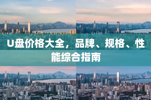 U盘价格大全，品牌、规格、性能综合指南