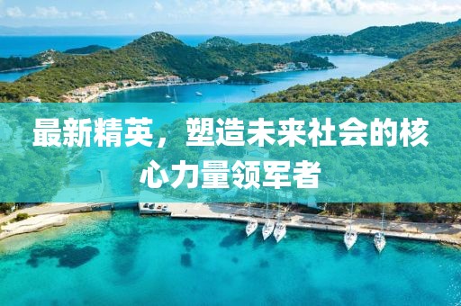 最新精英，塑造未来社会的核心力量领军者