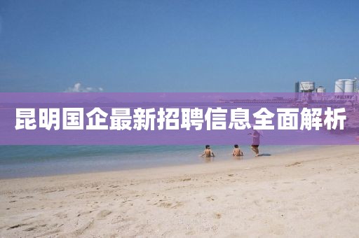 昆明国企最新招聘信息全面解析