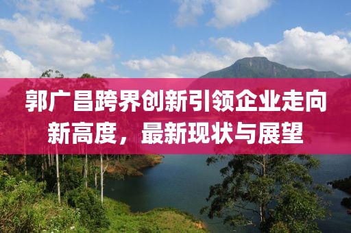 郭广昌跨界创新引领企业走向新高度，最新现状与展望