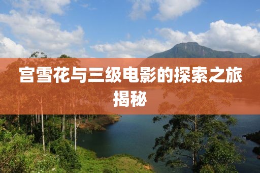 宫雪花与三级电影的探索之旅揭秘