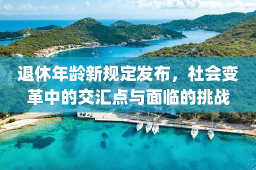 退休年龄新规定发布，社会变革中的交汇点与面临的挑战