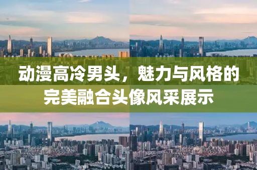 动漫高冷男头，魅力与风格的完美融合头像风采展示