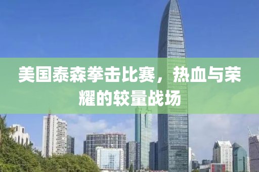 美国泰森拳击比赛，热血与荣耀的较量战场