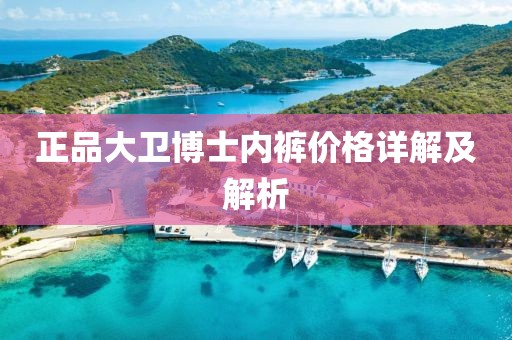 正品大卫博士内裤价格详解及解析