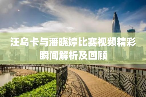 汪乌卡与潘晓婷比赛视频精彩瞬间解析及回顾
