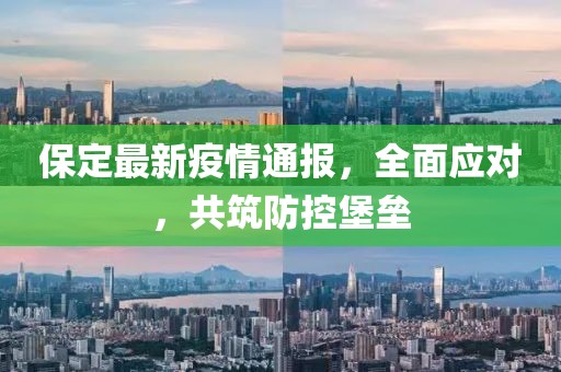保定最新疫情通报，全面应对，共筑防控堡垒