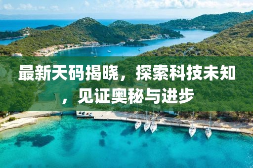 最新天码揭晓，探索科技未知，见证奥秘与进步