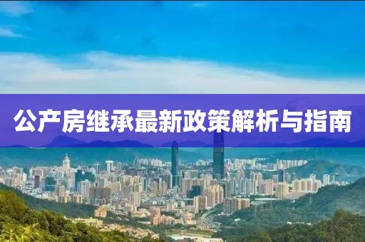 公产房继承最新政策解析与指南