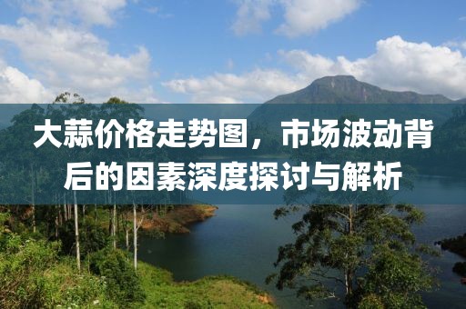 大蒜价格走势图，市场波动背后的因素深度探讨与解析