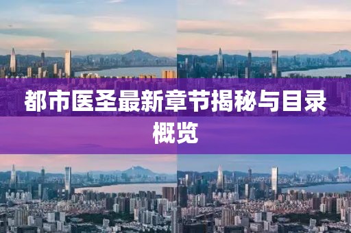 都市医圣最新章节揭秘与目录概览