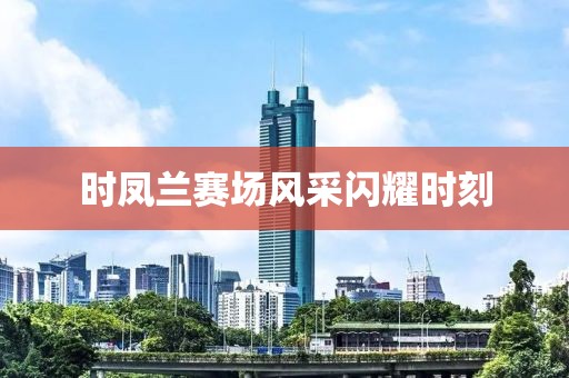 时凤兰赛场风采闪耀时刻