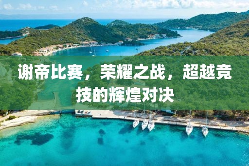 谢帝比赛，荣耀之战，超越竞技的辉煌对决