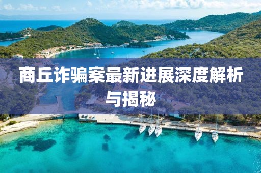 商丘诈骗案最新进展深度解析与揭秘