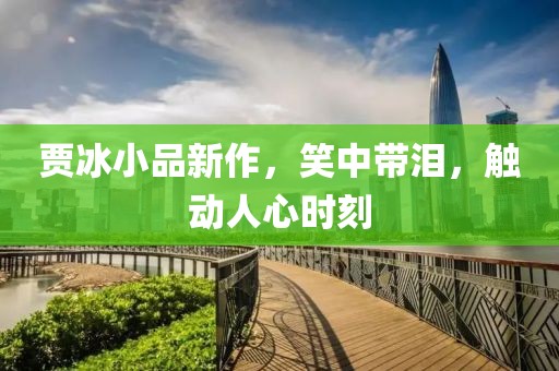 贾冰小品新作，笑中带泪，触动人心时刻