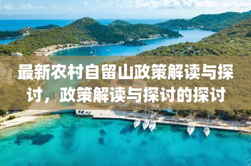 最新农村自留山政策解读与探讨，政策解读与探讨的探讨