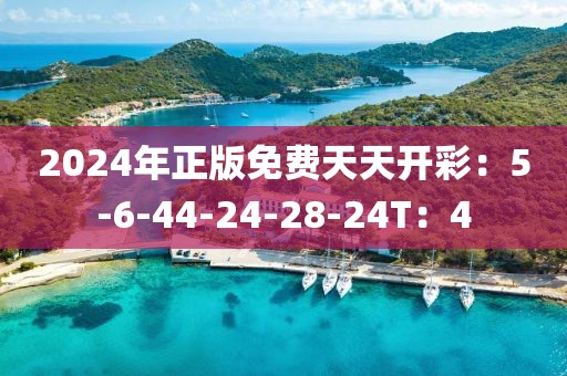 2024年正版免费天天开彩：5-6-44-24-28-24T：4