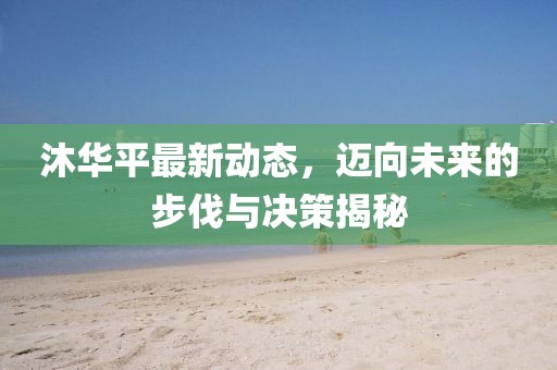 沐华平最新动态，迈向未来的步伐与决策揭秘