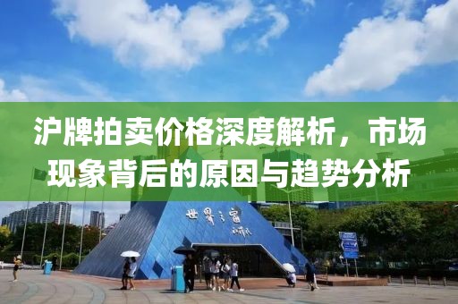 沪牌拍卖价格深度解析，市场现象背后的原因与趋势分析