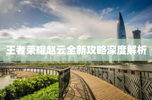 王者荣耀赵云全新攻略深度解析