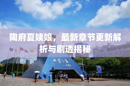 陶府夏姨娘，最新章节更新解析与剧透揭秘