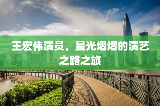 王宏伟演员，星光熠熠的演艺之路之旅