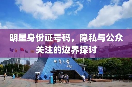 明星身份证号码，隐私与公众关注的边界探讨