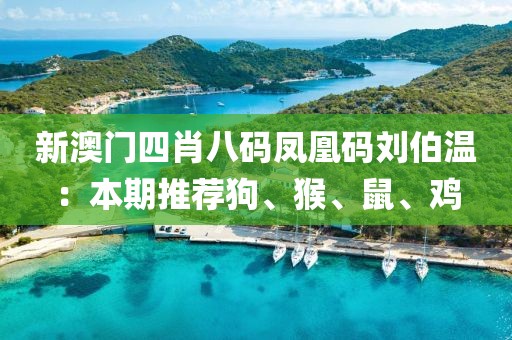 新澳门四肖八码凤凰码刘伯温：本期推荐狗、猴、鼠、鸡