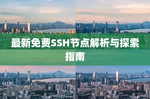 最新免费SSH节点解析与探索指南
