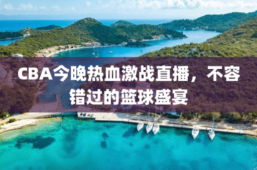 CBA今晚热血激战直播，不容错过的篮球盛宴