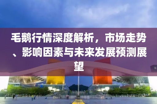 毛鹅行情深度解析，市场走势、影响因素与未来发展预测展望