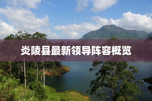 炎陵县最新领导阵容概览