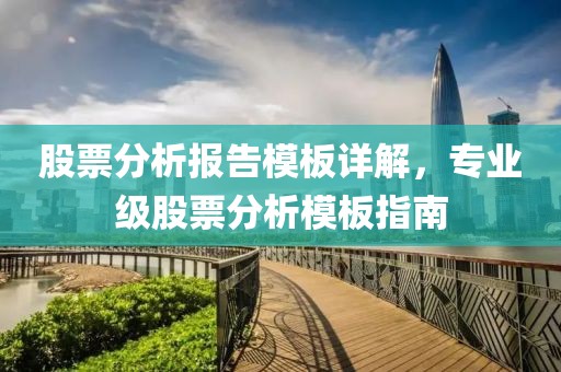 股票分析报告模板详解，专业级股票分析模板指南