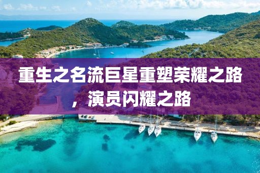 重生之名流巨星重塑荣耀之路，演员闪耀之路