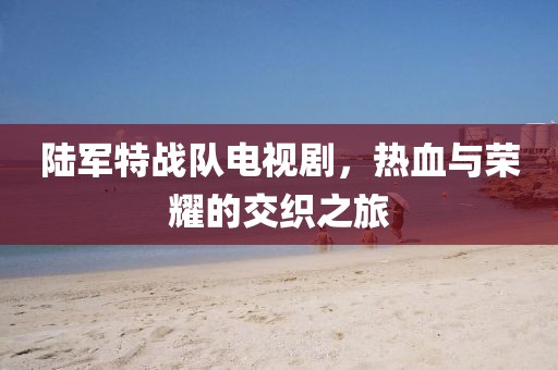 陆军特战队电视剧，热血与荣耀的交织之旅