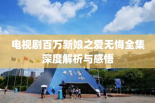 电视剧百万新娘之爱无悔全集深度解析与感悟