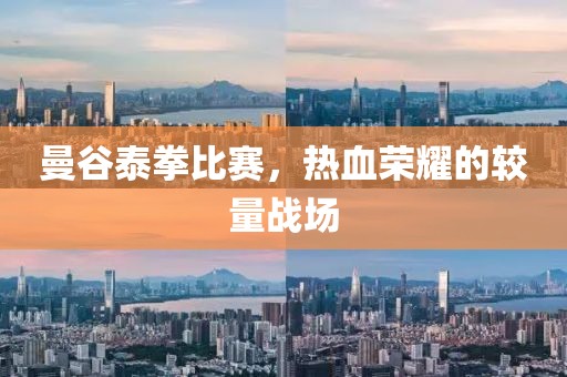 曼谷泰拳比赛，热血荣耀的较量战场