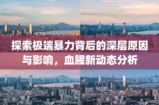 探索极端暴力背后的深层原因与影响，血腥新动态分析