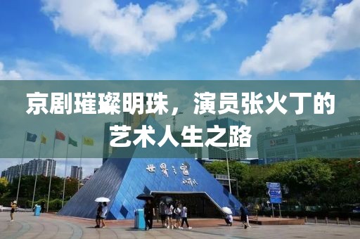 京剧璀璨明珠，演员张火丁的艺术人生之路