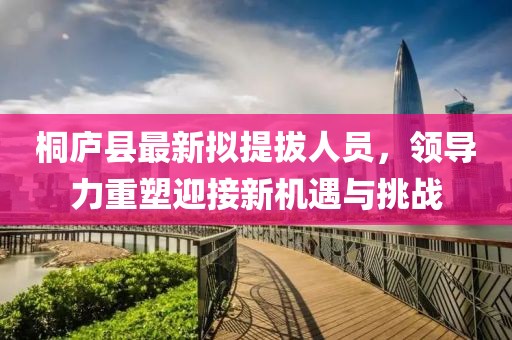 桐庐县最新拟提拔人员，领导力重塑迎接新机遇与挑战