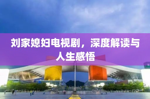 刘家媳妇电视剧，深度解读与人生感悟