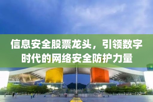 信息安全股票龙头，引领数字时代的网络安全防护力量