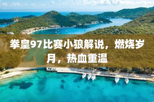 拳皇97比赛小狼解说，燃烧岁月，热血重温