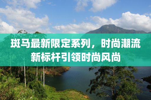 斑马最新限定系列，时尚潮流新标杆引领时尚风尚