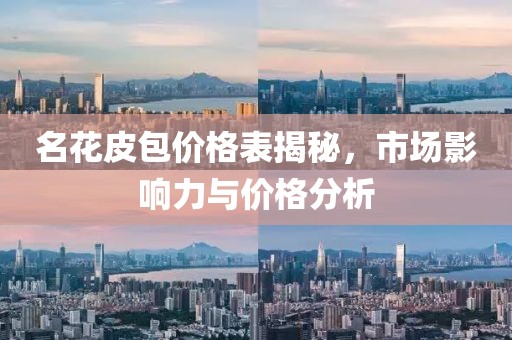 名花皮包价格表揭秘，市场影响力与价格分析